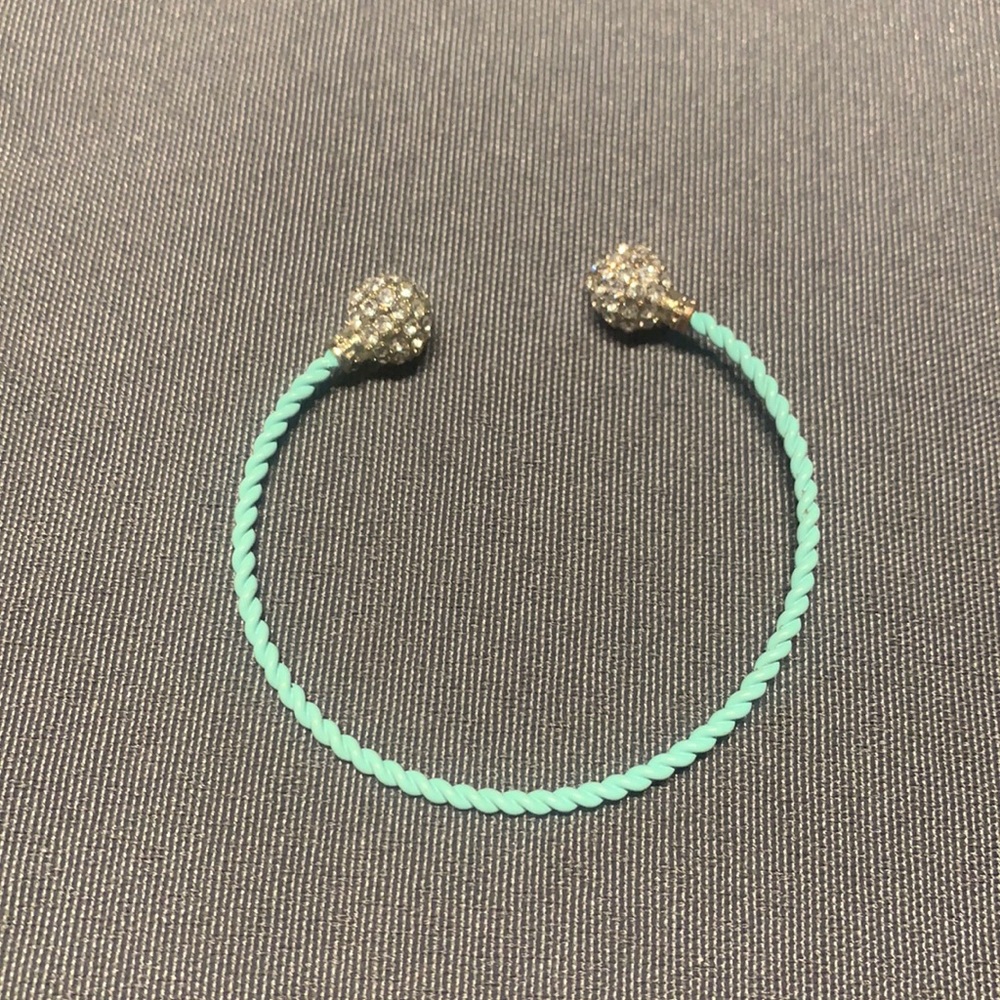 ⭐️Final Price⭐️ Pavé Tiffany blue bracelet
